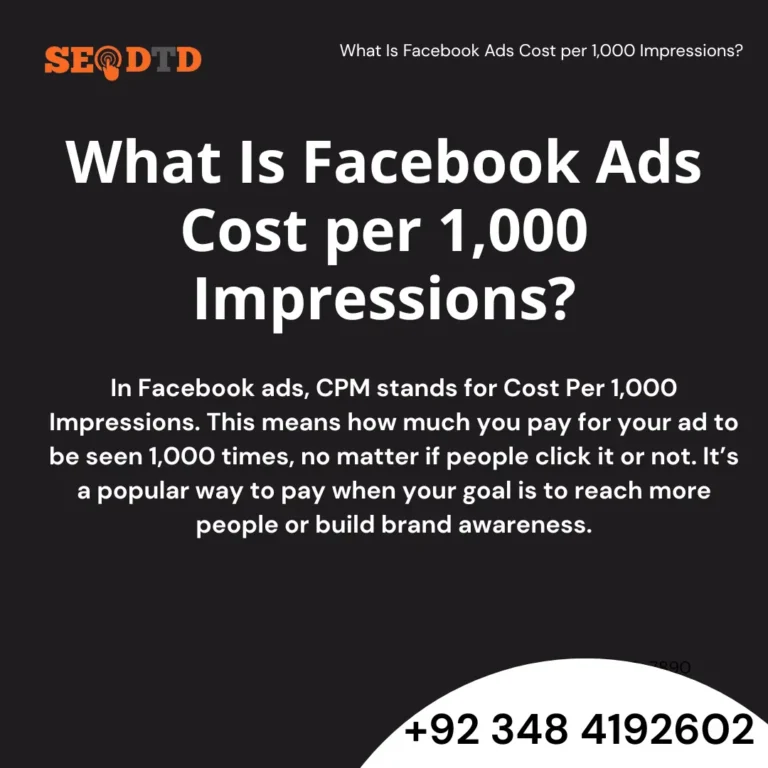 Facebook Ads Cost per 1,000 Impressions