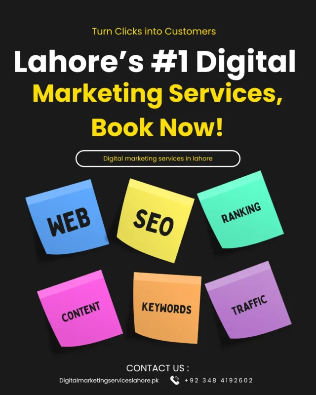 Digital marketing services in lahore